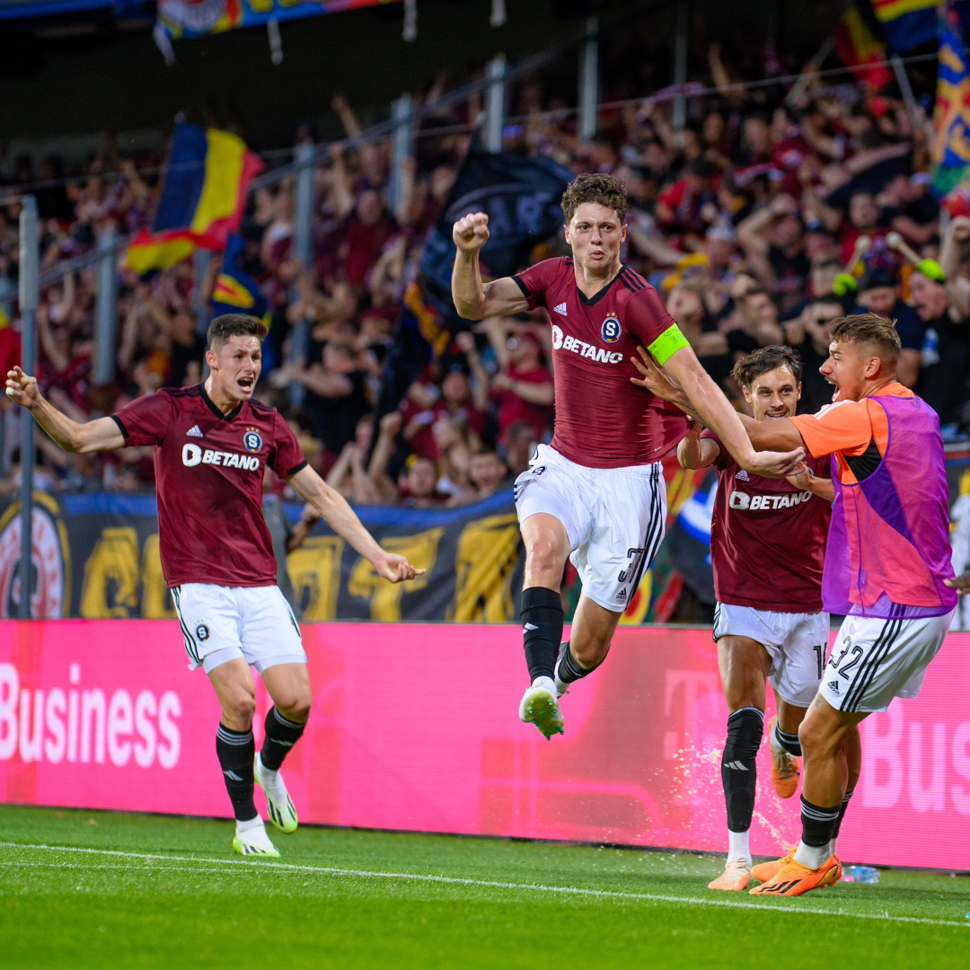 Sleduj západy Sparta Praha v Evropské lize 2023/24