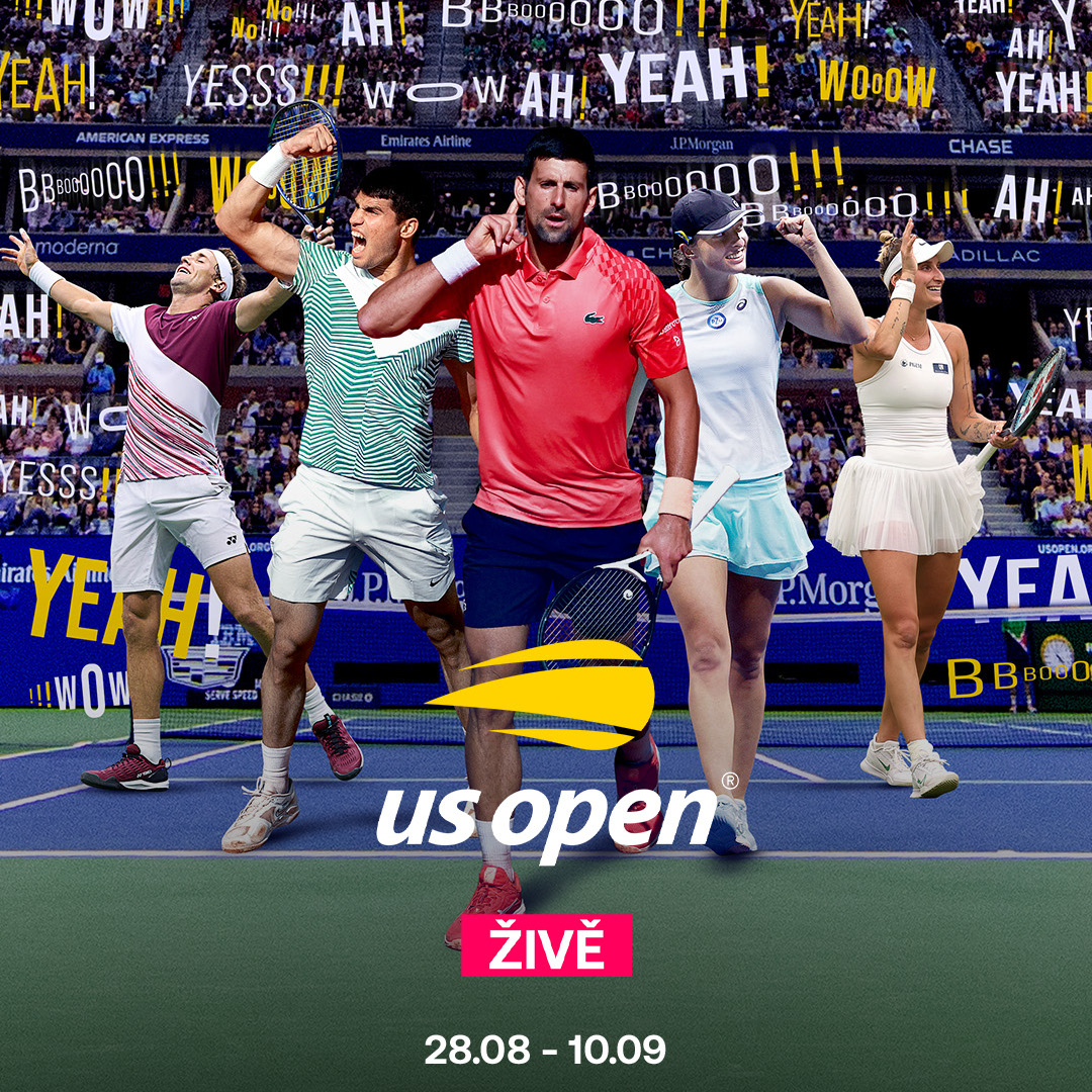 Sleduj US Open zdarma