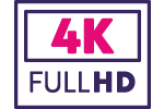 Full HD i 4K rozlišení